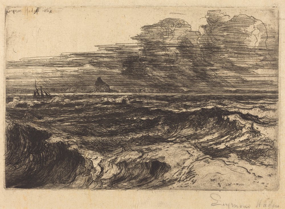 Mount's Bay tekijältä Francis Seymour Haden