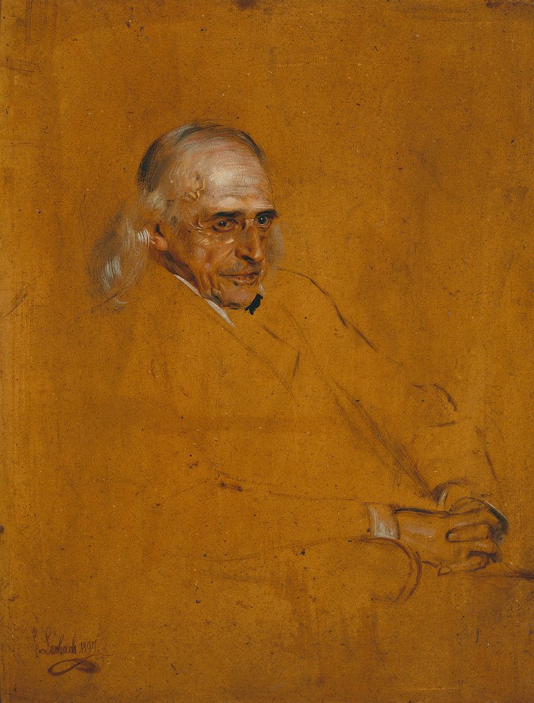 Theodor Mommsen. Tutkielma tekijältä Franz von Lenbach