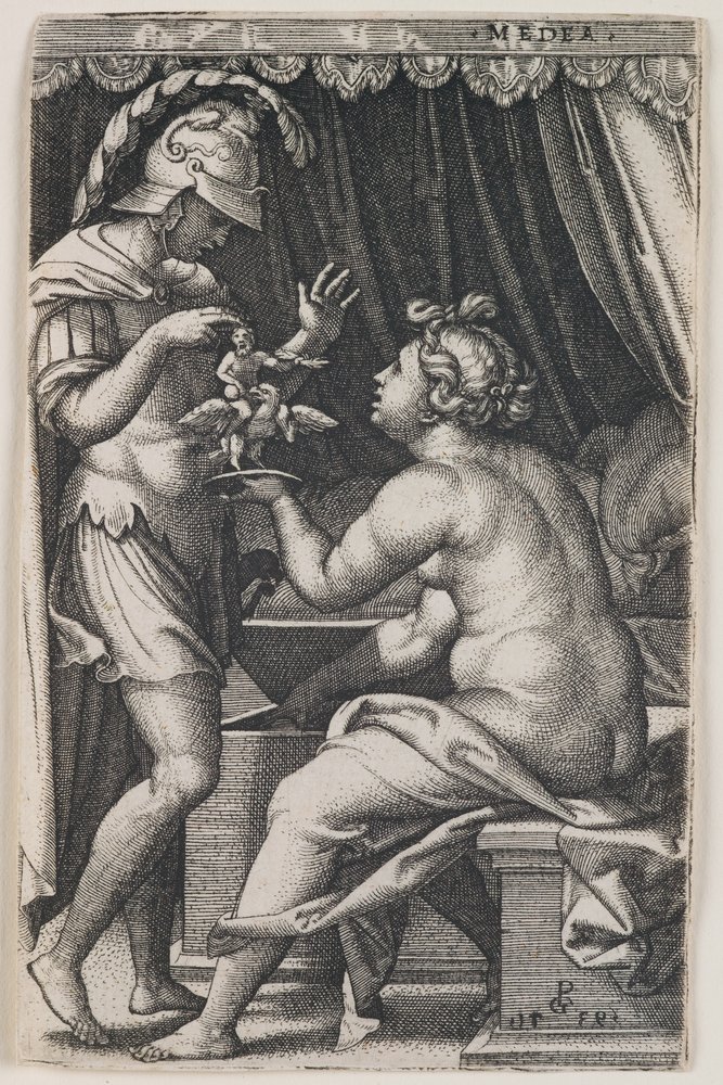 Medeia ja Jason tekijältä Georg Pencz