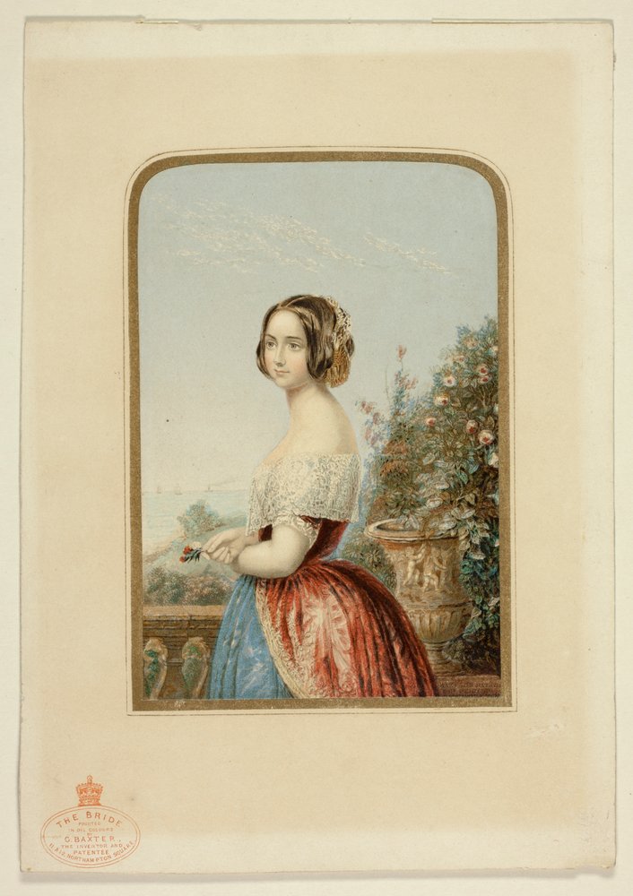 Morsian, jota kutsutaan myös Suureksi morsiameksi tekijältä George Baxter