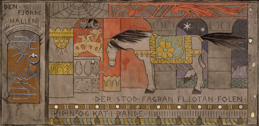 Die vierte Halle tekijältä Gerhard Munthe