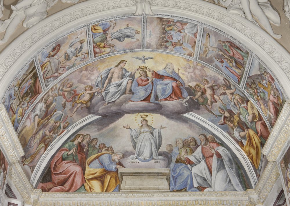 Neitsyt Annunciate tekijältä Giovanni Mauro della Rovere