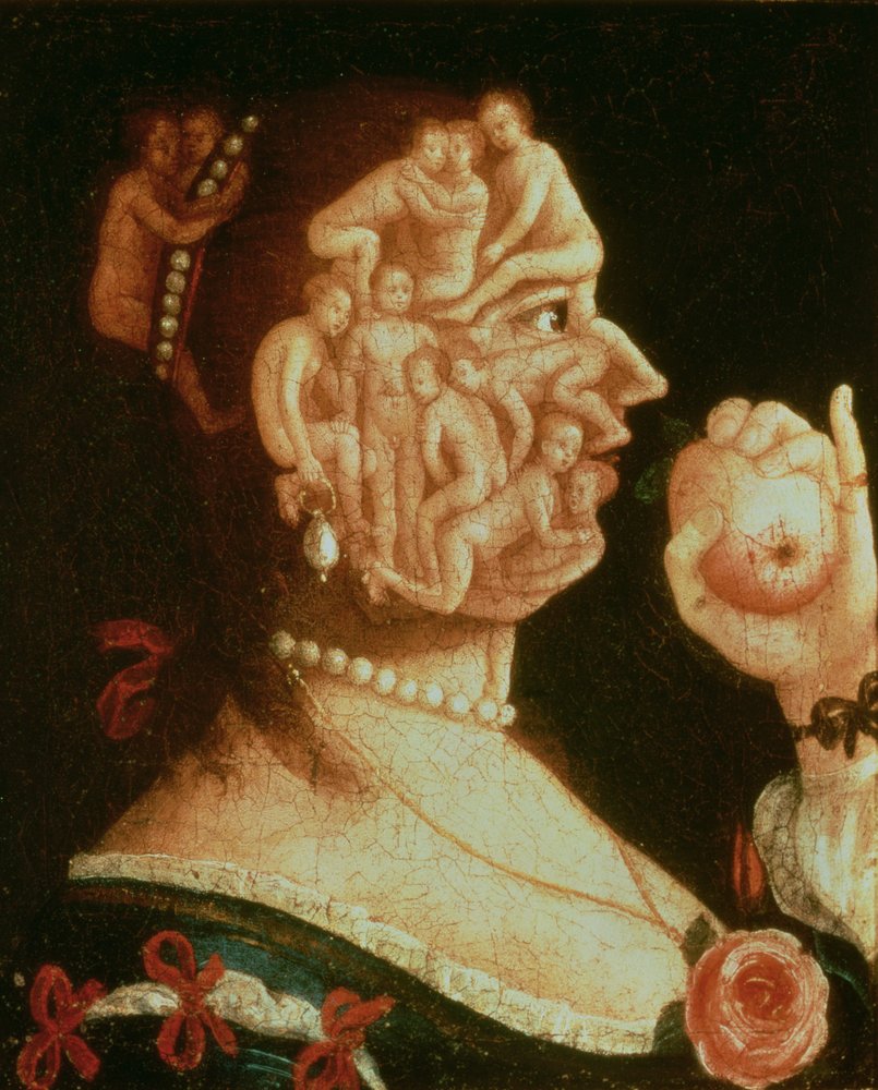 Eevan muotokuva tekijältä Giuseppe Arcimboldo