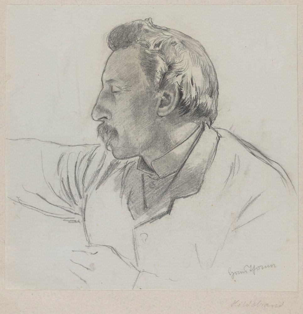 Adolf Hildebrandin muotokuva (1841-1921) tekijältä Hans Thoma