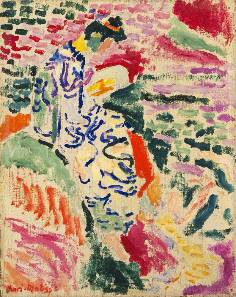 Nainen veden äärellä (La Japonaise) tekijältä Henri Matisse
