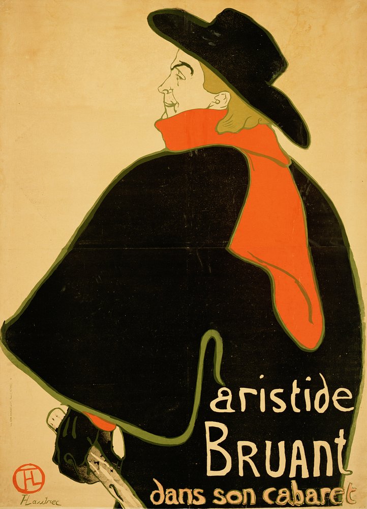 Huonekalut ja erilaiset esineet 1100- ja 1300-luvuilta tekijältä Henri de Toulouse-Lautrec