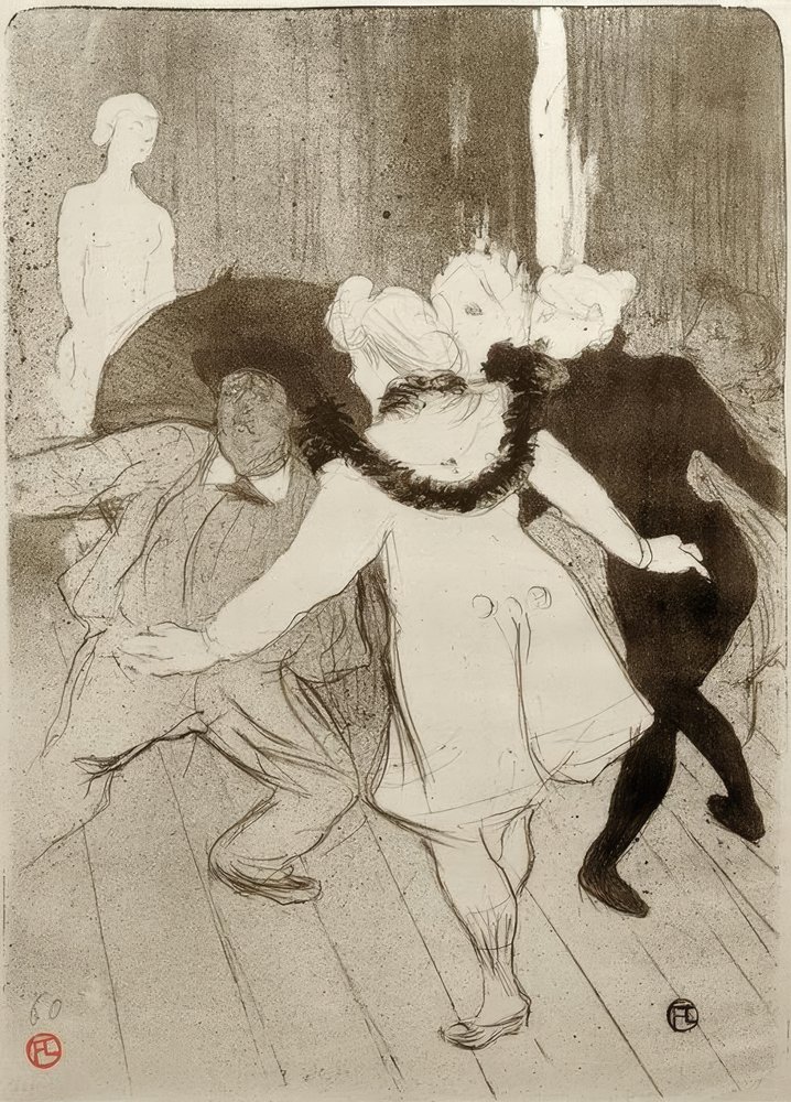 Folies Bergère, Monsieur Prudhommen vaatimattomuus tekijältä Henri de Toulouse-Lautrec