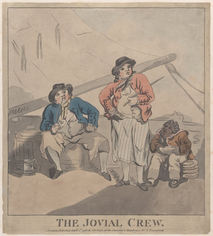 The Jovial Crew, 1. lokakuuta 1786, 1. lokakuuta 1786. tekijältä Imitator of Thomas Rowlandson.