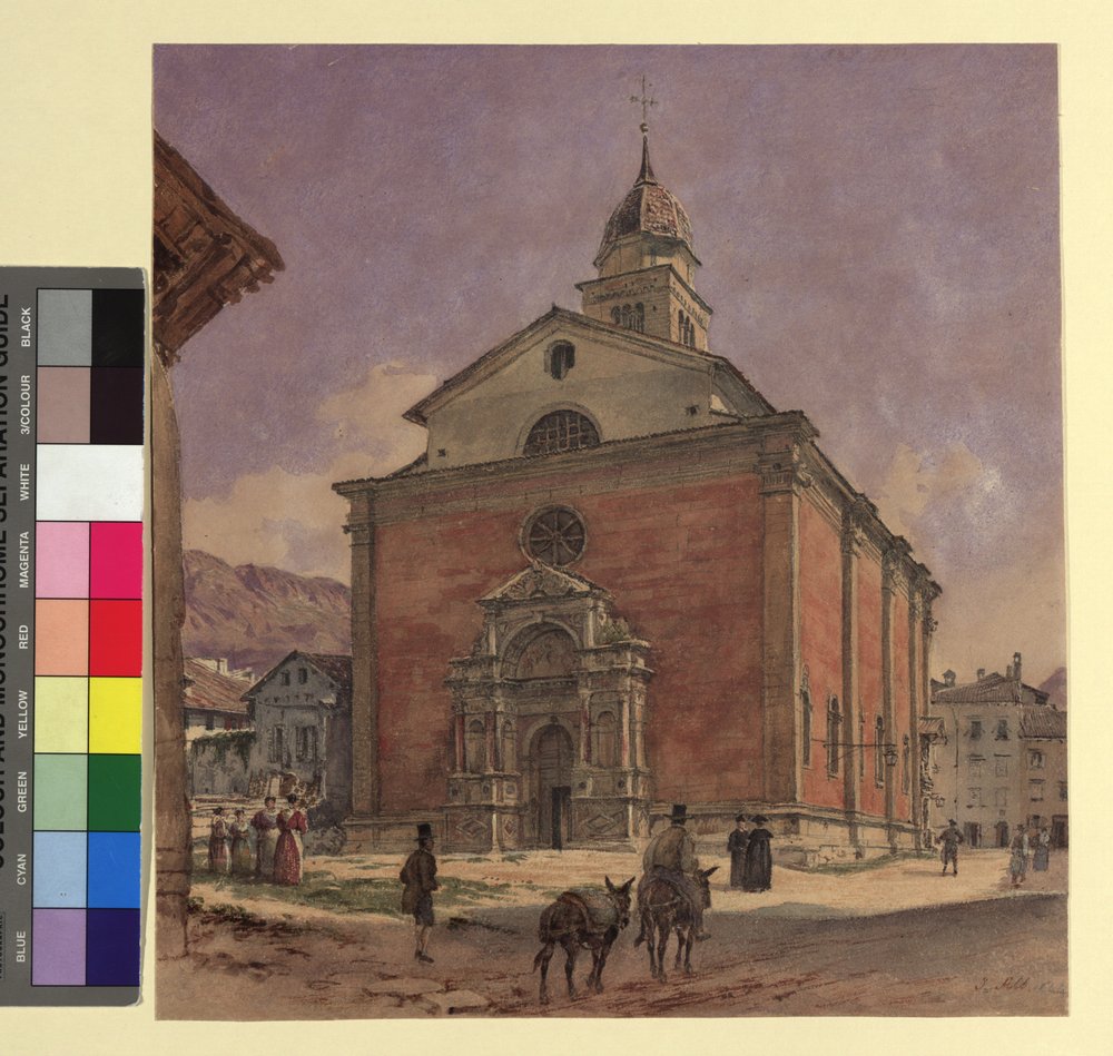 Santa Maria Maggiore Trentossa tekijältä Jakob Alt