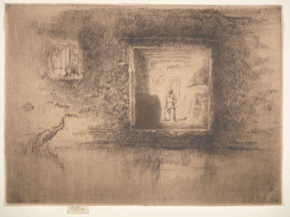 Nocturne: Furnace, 1879-1880. tekijältä James Abbott McNeill Whistler