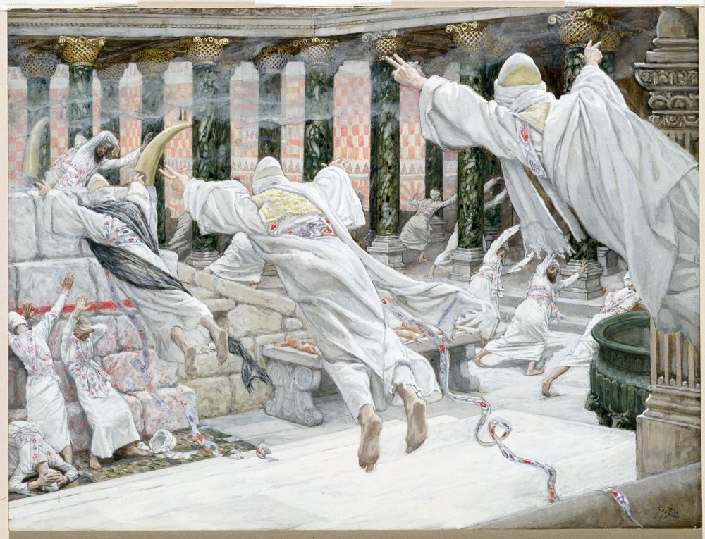 Huonekalut ja erilaiset esineet 1100- ja 1300-luvuilta tekijältä James Jacques Joseph Tissot