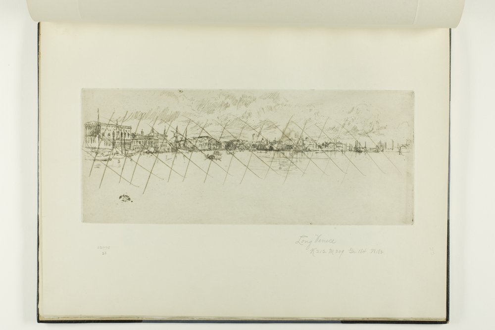 Pitkä Venetsia tekijältä James McNeill Whistler
