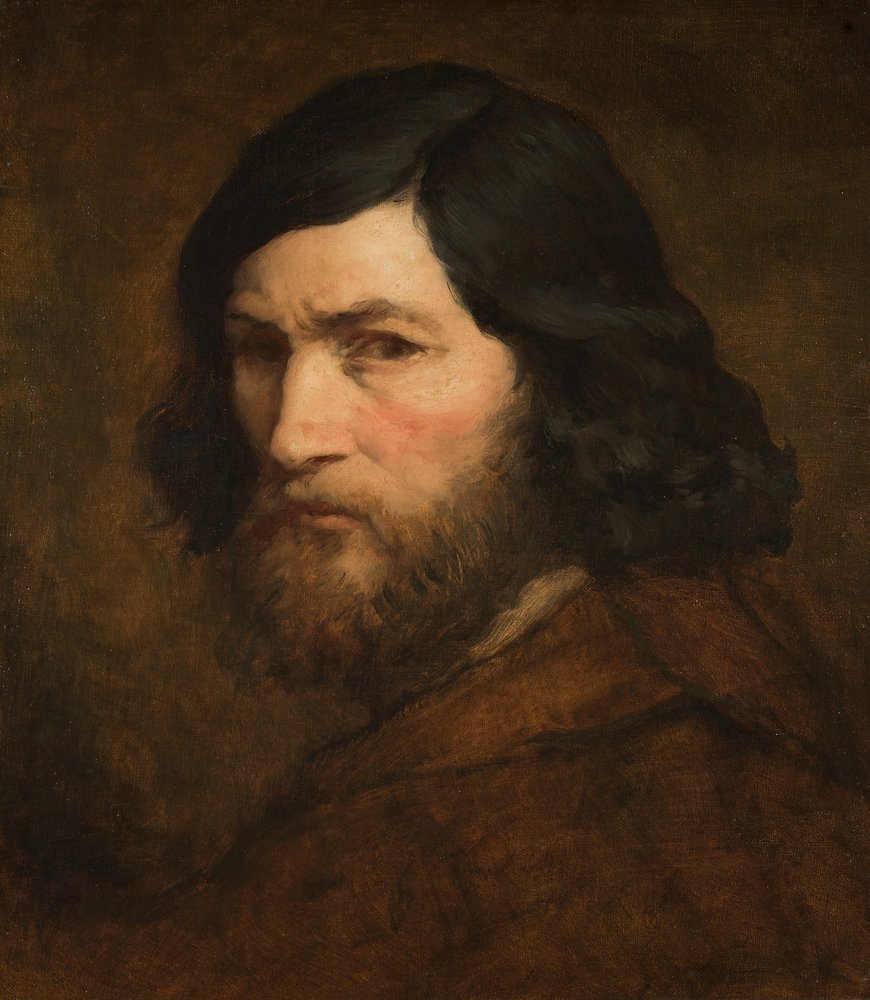 Omakuva, c. 1850. tekijältä Jean-Francois Millet