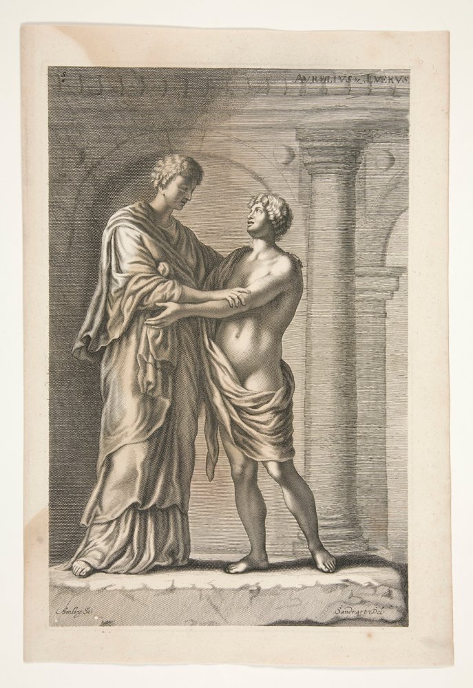 Papirius, Ancient Sculptures Admiredistä tekijältä Joachim von Sandrart
