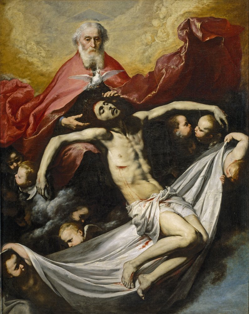 Pyhä kolminaisuus tekijältä Jusepe de Ribera