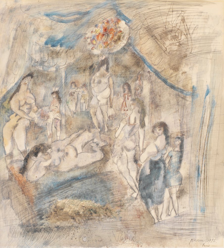 Tarjous Venukselle tekijältä Jules Pascin
