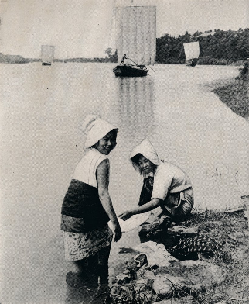 Pyykki jokien äärellä, 1900, 1921 tekijältä Julian Leonard Street