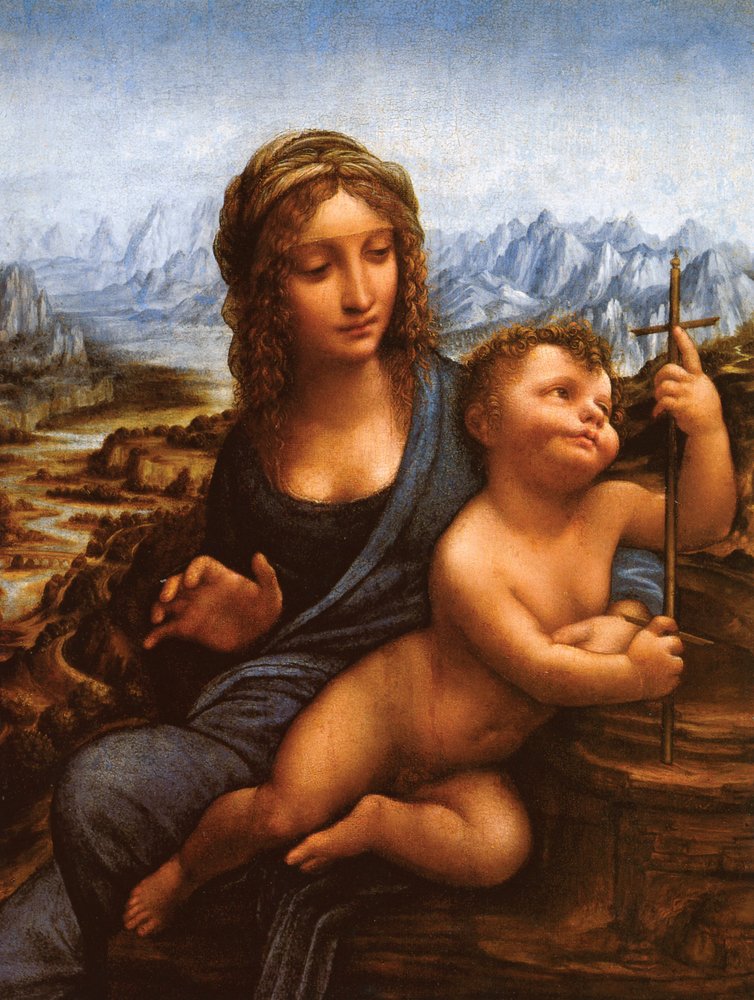 Värttinä-Madonna tekijältä Leonardo da Vinci
