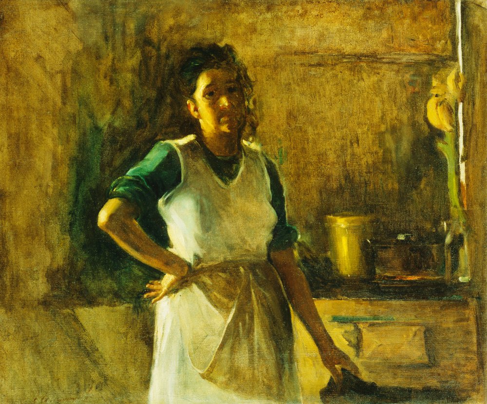 Cook (öljy kankaalle) tekijältä Leopoldo Romañach