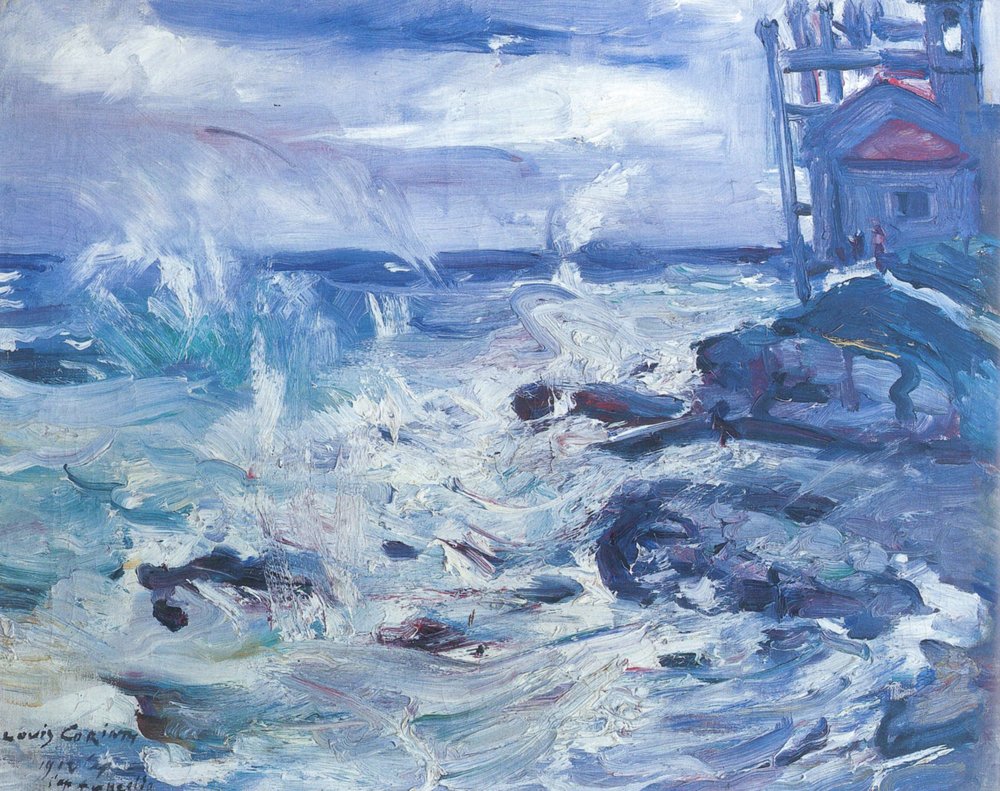 Myrsky Cap Ampeglionissa tekijältä Lovis Corinth