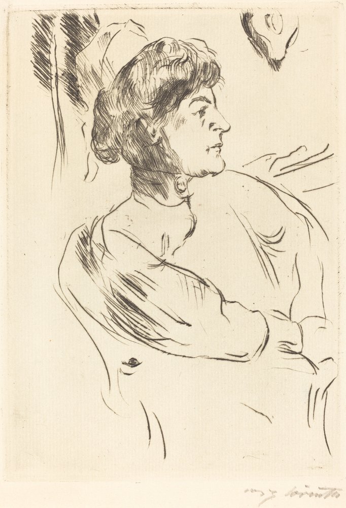 sairaanhoitaja tekijältä Lovis Corinth
