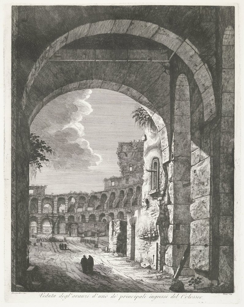 Het Colosseum Roomassa Vaduta degl 