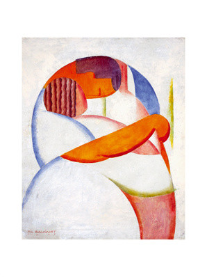 Suudelma, 1925 tekijältä Marcel-Louis Baugniet
