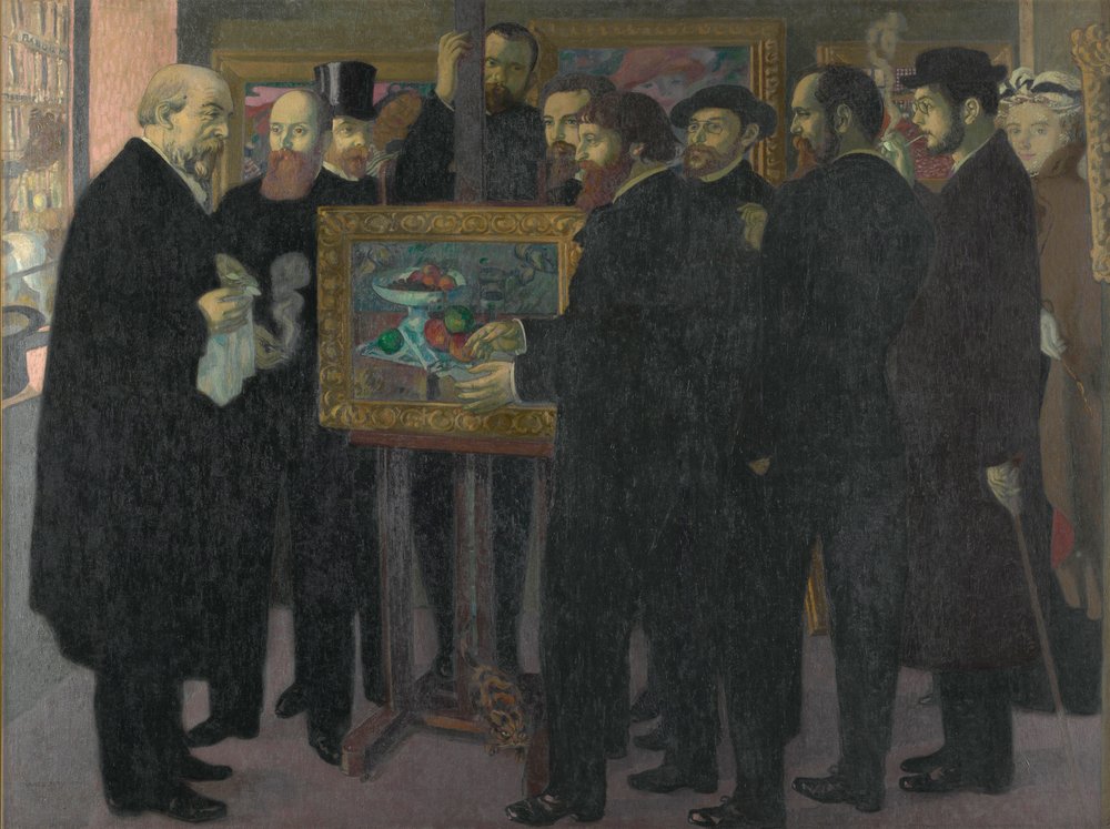 Kunnioitus Cézannelle, 1900. tekijältä Maurice Denis