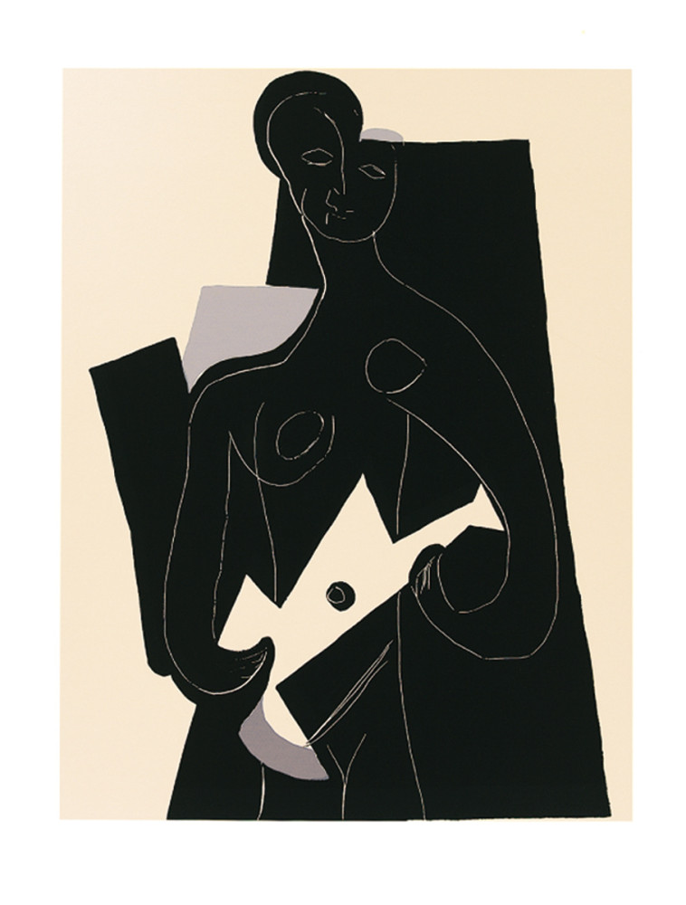 Nainen kitaran kanssa tekijältä Pablo Picasso
