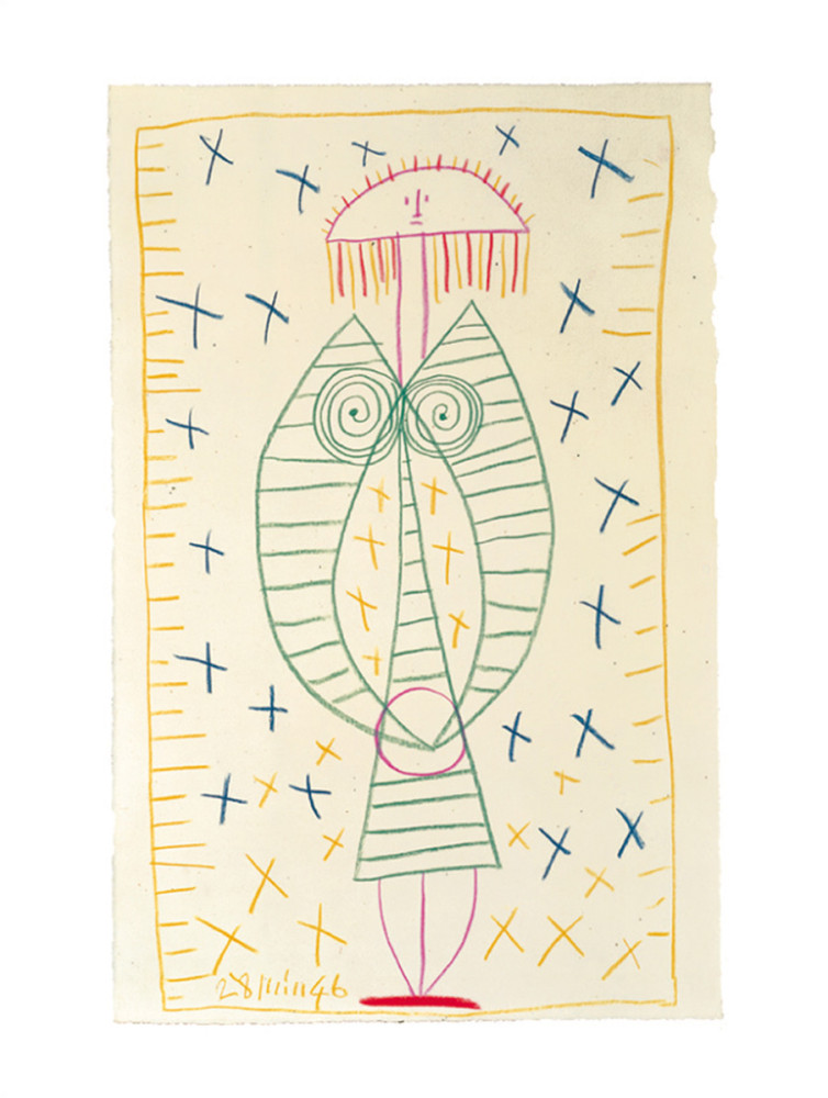 Seisova nainen (Ki. 2) tekijältä Pablo Picasso
