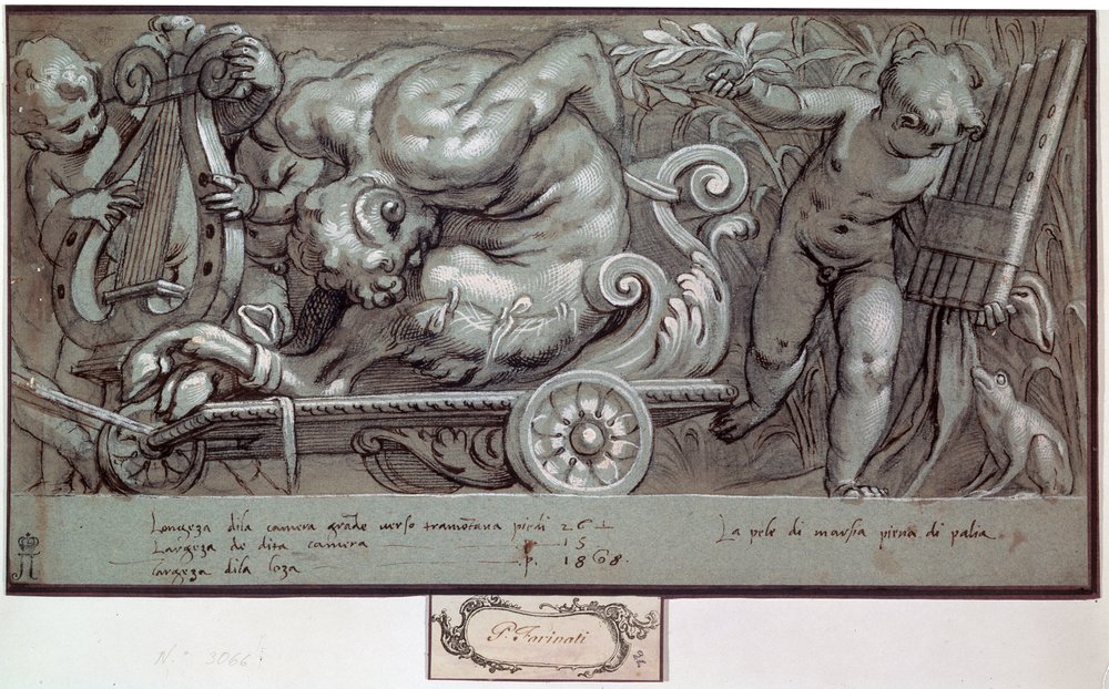 Marsyaksen rangaistus, n. 1573. tekijältä Paolo Farinati