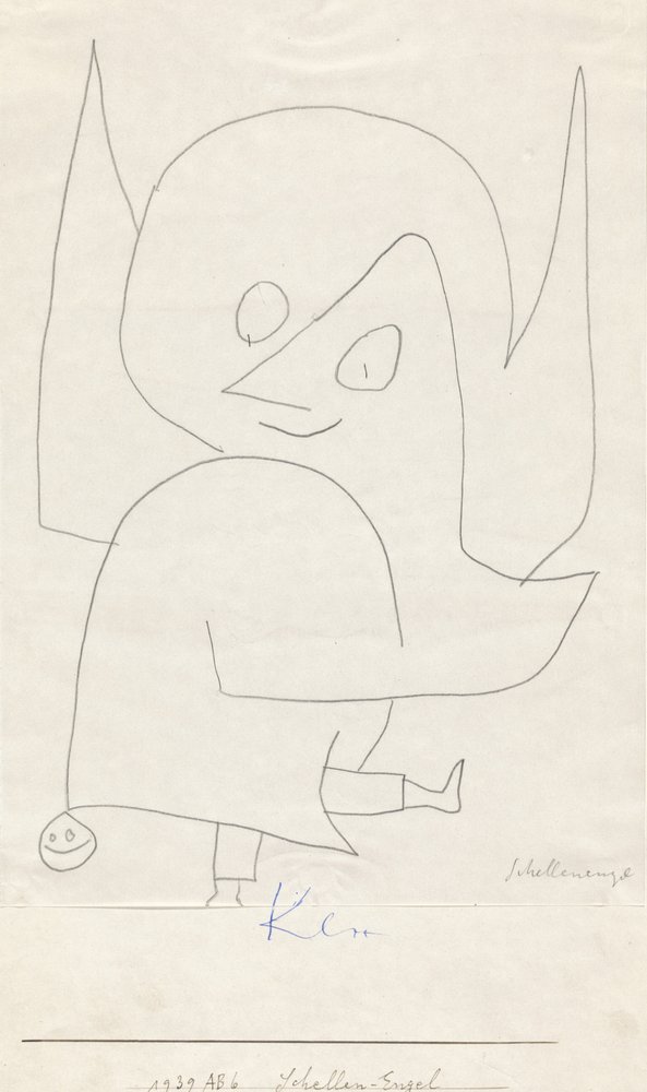 Tiukuenkeli, 1939 tekijältä Paul Klee
