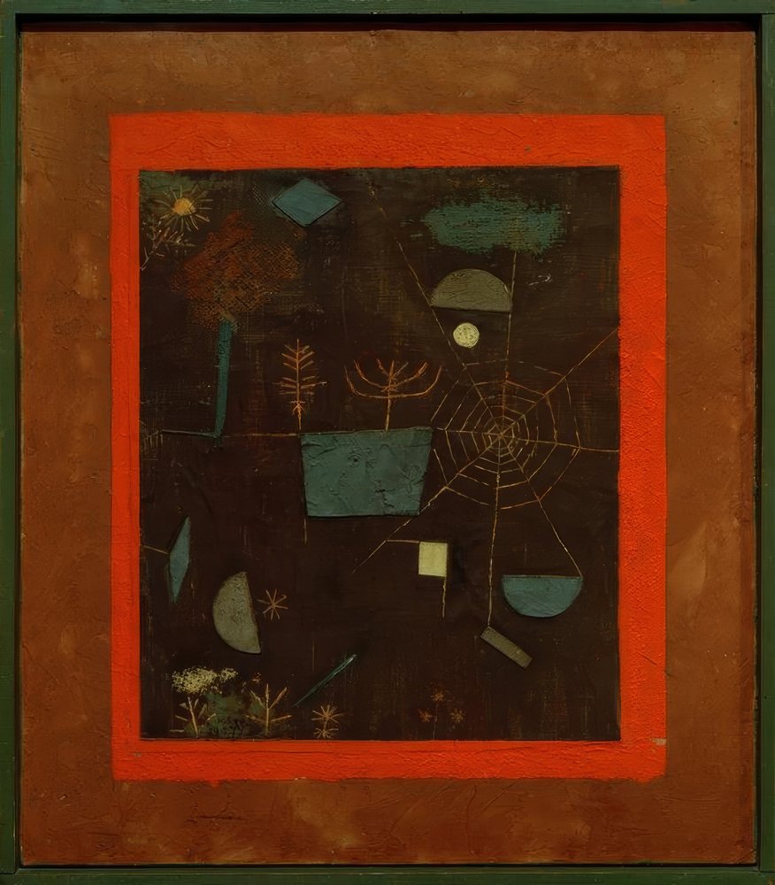 Spinnennetz tekijältä Paul Klee