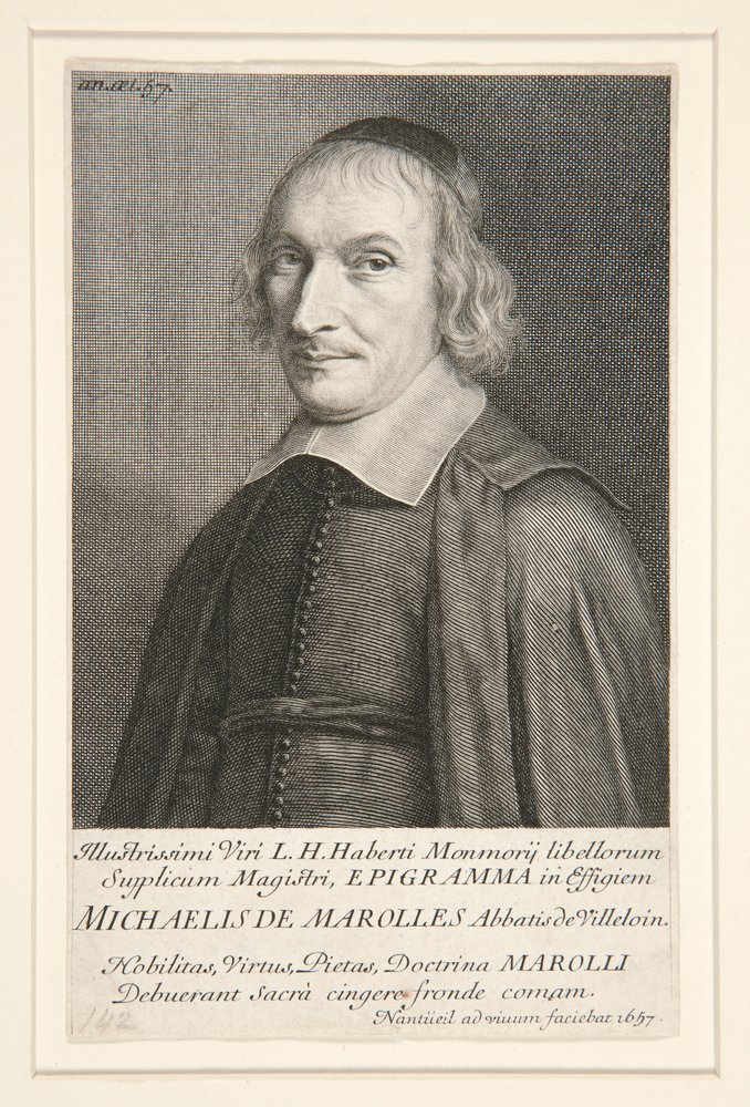 Michael Marollesista (1600-1681) tekijältä Robert Nanteuil