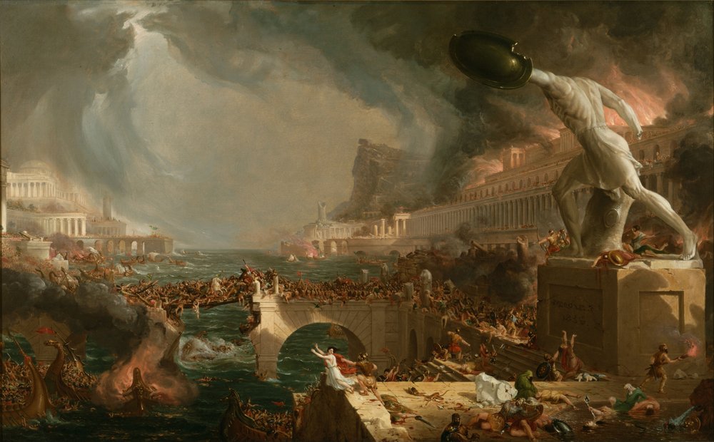 Imperiumin tuho tekijältä Thomas Cole