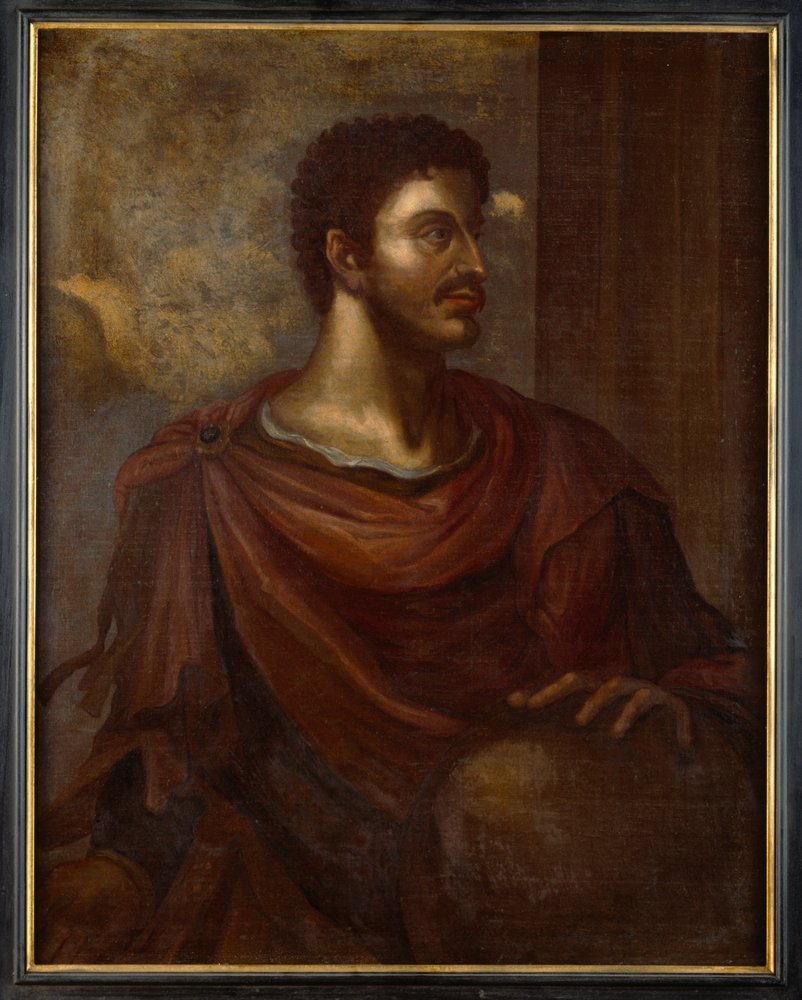 Augustus Octavius (öljy kankaalle) tekijältä Titian (c.1488-1576) (after)
