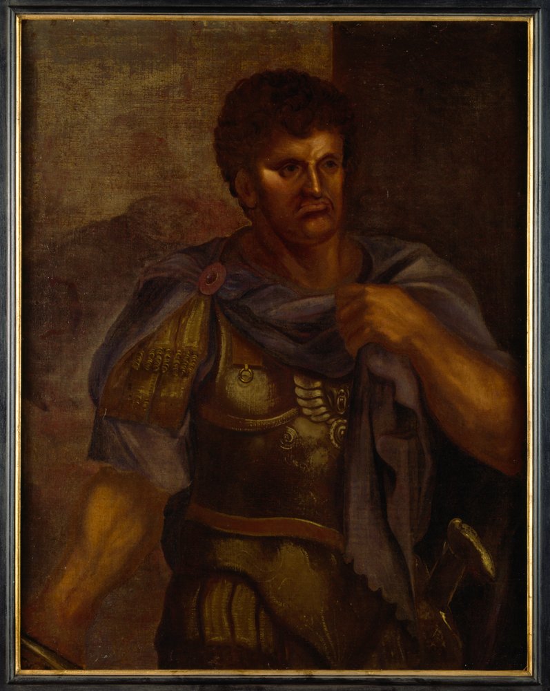 Nero Claudius (öljy kankaalle) tekijältä Titian (c.1488-1576) (after)