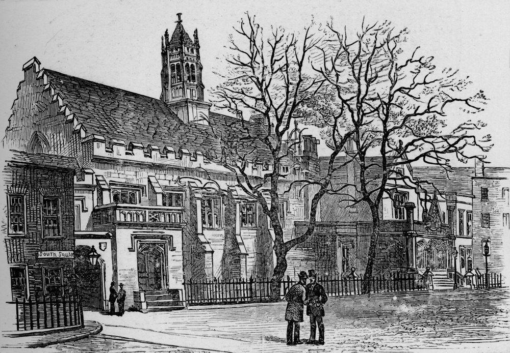 Hall and Library, Grays Inn, 1890 tekijältä Unbekannt