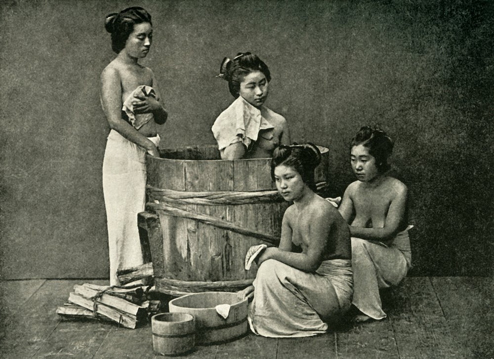 "The Bath House", 1891. tekijältä Unbekannt