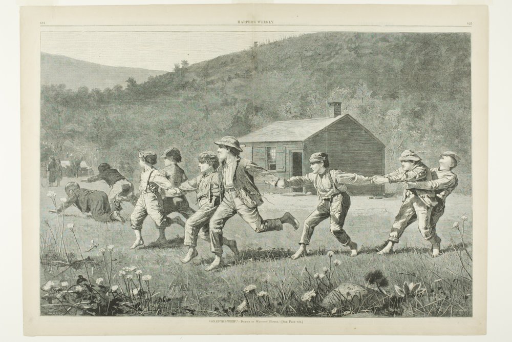 "Snap-the-Whip" tekijältä Winslow Homer