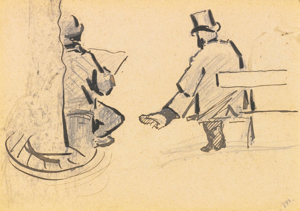 Mies penkillä tekijältä Édouard Manet