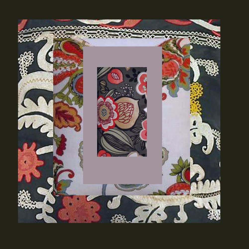 COLOR AND PATTERN COLLAGE, 2018 (sekatekniikka) tekijältä linda arthurs