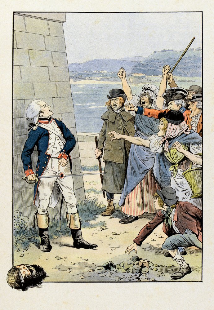 Vankeudessa matkalla Plymouthiin Théophile Malo Corret de La Tour (tai Latour) d