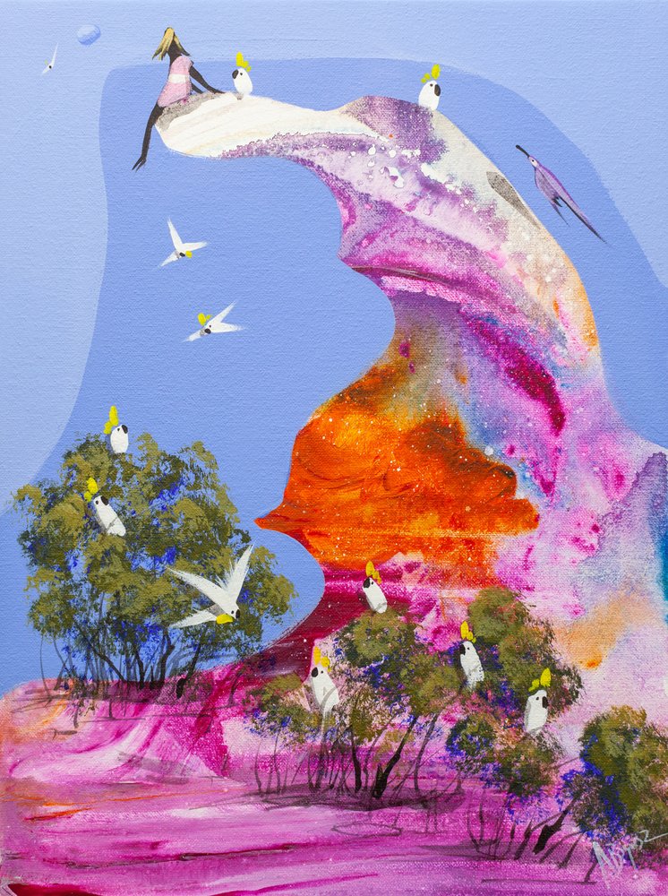 Värikäs kakadujen pesäpaikka tekijältä Adam Bogusz