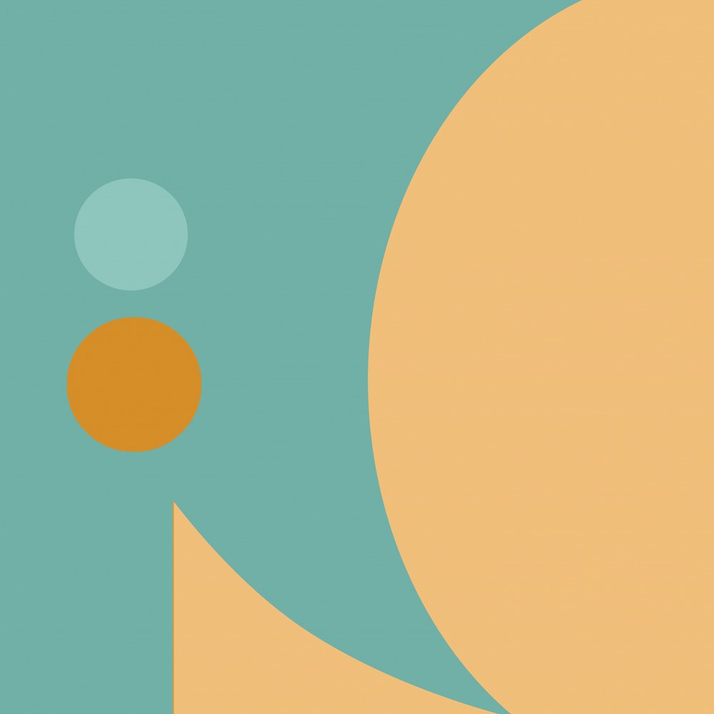 Rauhalliset geometriset käyrät tekijältä Alejandra Winkhaus