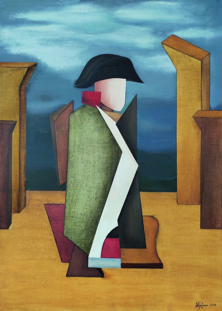 Abstrakti sotilasfiguuri tekijältä Alexander Trifonov