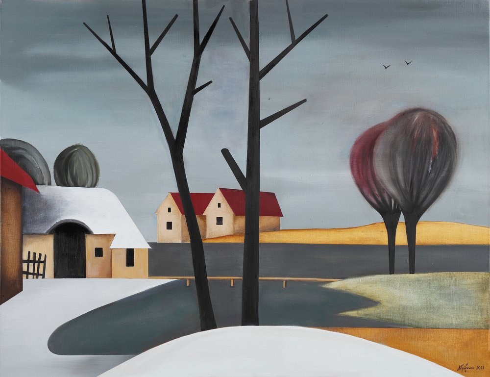 Rauhallinen talvimaisema tekijältä Alexander Trifonov