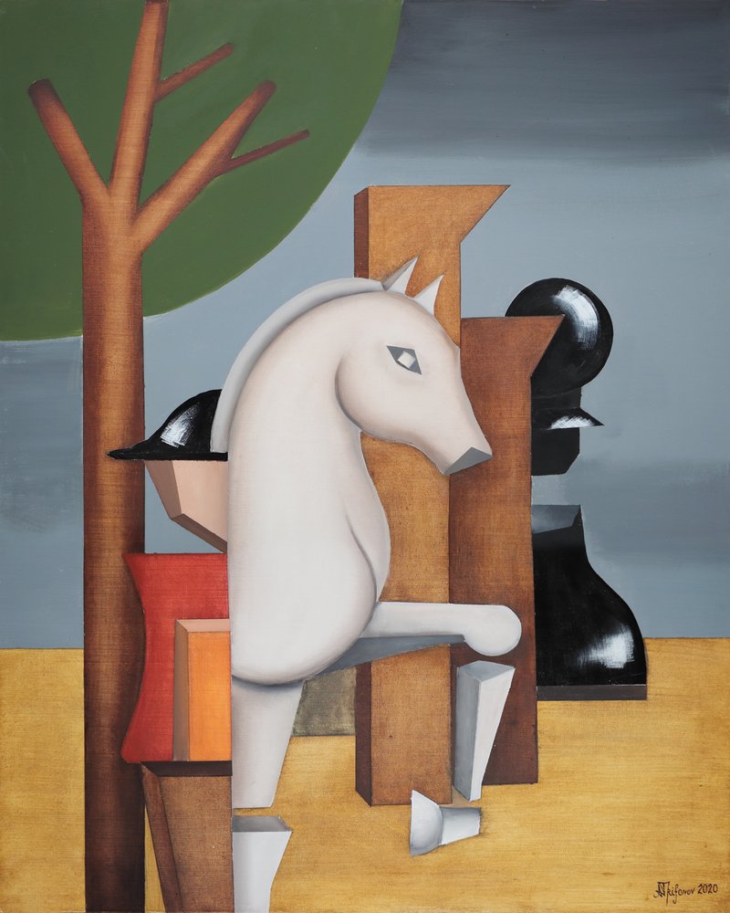 Strateginen shakkiratsastaja tekijältä Alexander Trifonov