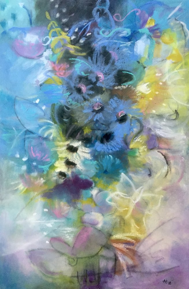 Unelmalliset pastellikukat tekijältä Alexandra Higgins