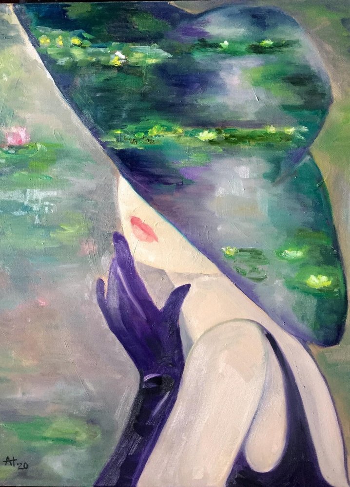 Elegantti liljan heijastus tekijältä Alexandra Higgins